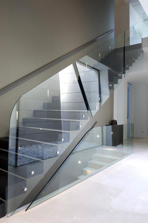 5. Barandilla abotonada conectores