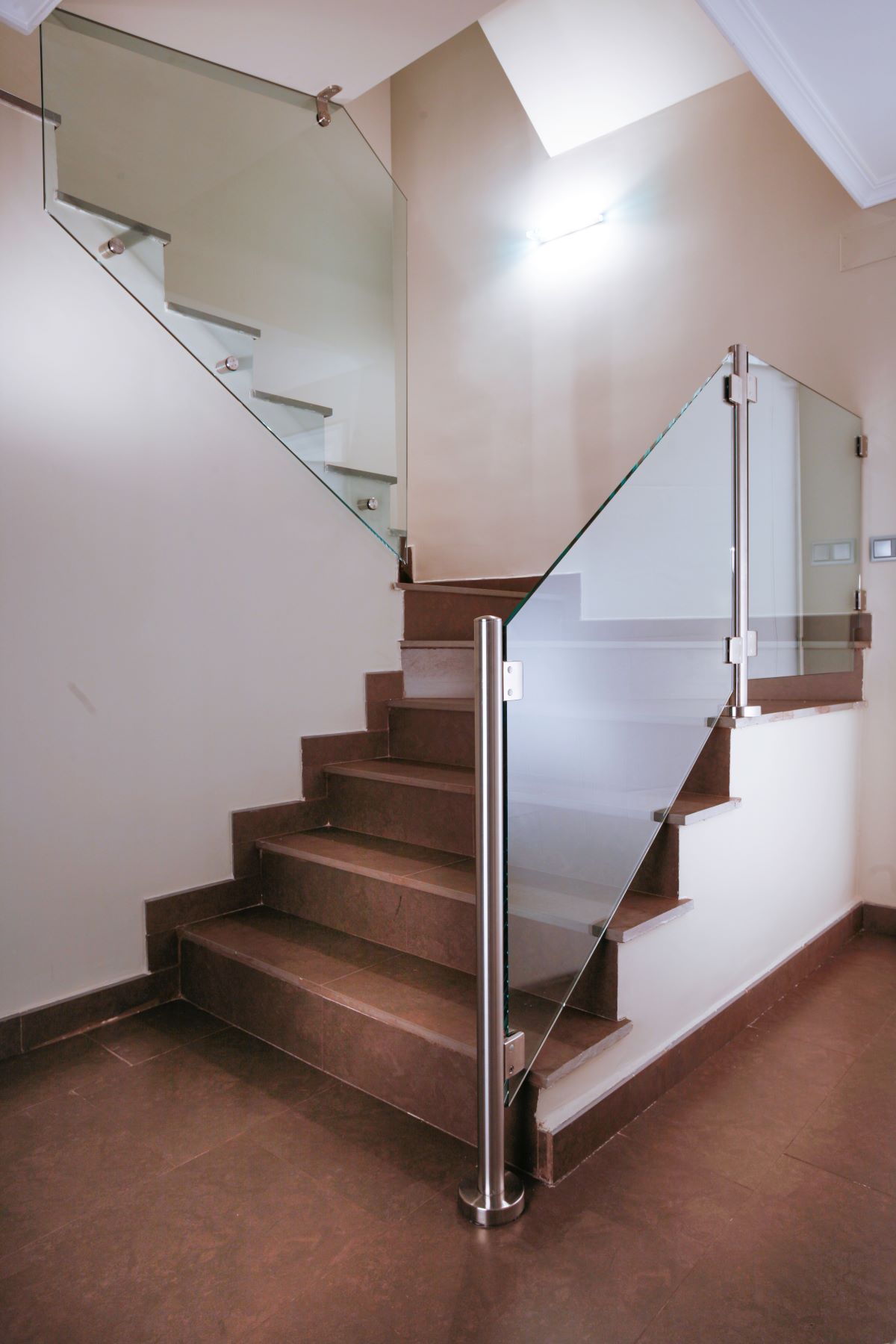 Barandilla de escalera, barandilla de interior y exterior, suelo de vidrio, cerramiento de bodega, mampara de ducha 10 10 1