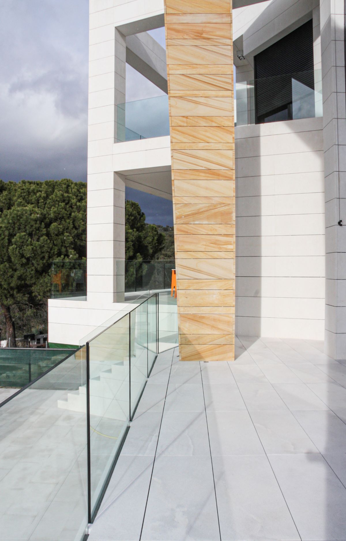 Barandilla de escalera, barandilla de exterior, puertas correderas 6 7 2