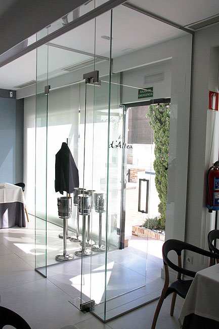 espacios en vidrio restaurante madrid