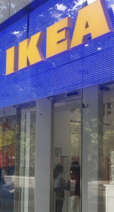 Trabajos con vidrio IKEA